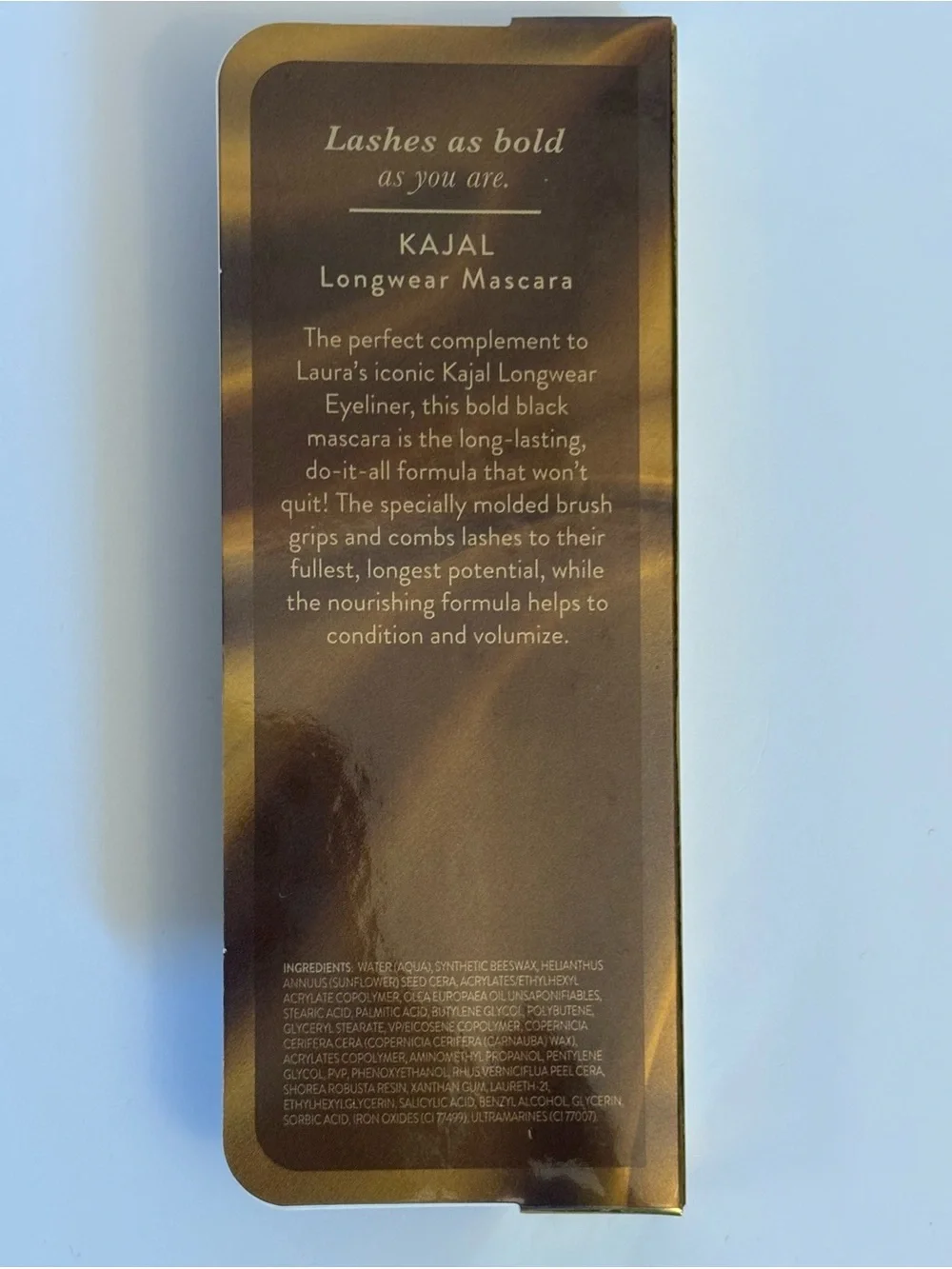 LAURA GELLAR Kajal Longwear Mascara NEW IN BOX UNOPENED NWT